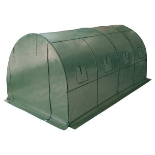 Tunel foliowy ogrodowy szklarnia na warzywa rośliny 4x3x2 m