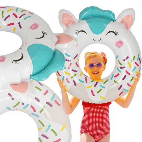 INTEX 59266 Kółko do pływania koło dmuchane ponton plażowy jednorożec max 40kg