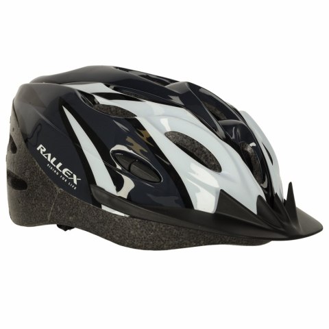 Kask rowerowy RALLEX otwory wentylacyjne regulowany damski męski uniwersalny młodzieżowy regulowany 58-61 cm