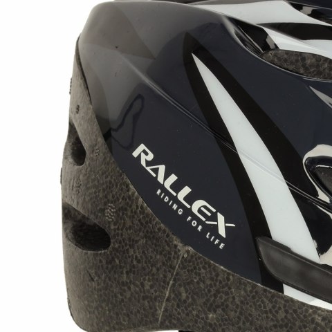Kask rowerowy RALLEX otwory wentylacyjne regulowany damski męski uniwersalny młodzieżowy regulowany 58-61 cm