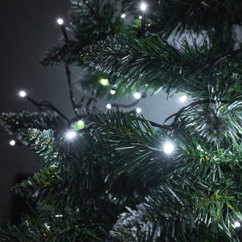 Lampki LED łańcuch świetlny świąteczne choinkowe 10m 100LED zimny biały 8 trybów świecenia Lampki LED łańcuch świetlny świąteczne choinkowe 10m 100LED zimny biały 8 trybów świecenia