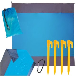 Mata plażowa koc biwakowy wodoodporny 210X200