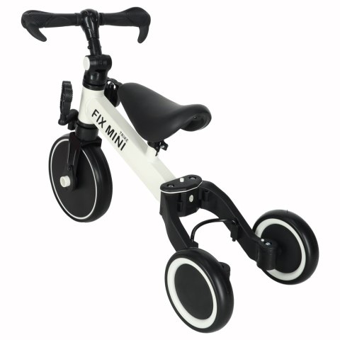 Rowerek biegowy Trike Fix Mini rower wielofunkcyjny 3w1 biały