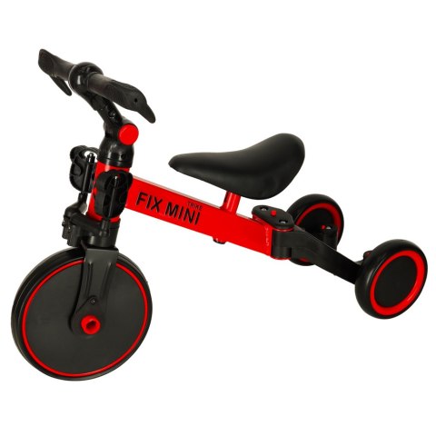 Rowerek biegowy Trike Fix Mini rower wielofunkcyjny 3w1 czerwony Rowerek biegowy Trike Fix Mini rower wielofunkcyjny 3w1 czerwony
