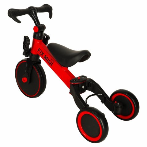 Rowerek biegowy Trike Fix Mini rower wielofunkcyjny 3w1 czerwony Rowerek biegowy Trike Fix Mini rower wielofunkcyjny 3w1 czerwony