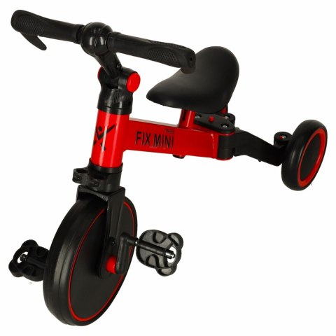 Rowerek biegowy Trike Fix Mini rower wielofunkcyjny 3w1 czerwony Rowerek biegowy Trike Fix Mini rower wielofunkcyjny 3w1 czerwony