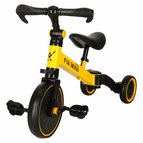 Rowerek biegowy Trike Fix Mini rower wielofunkcyjny 3w1 żółty