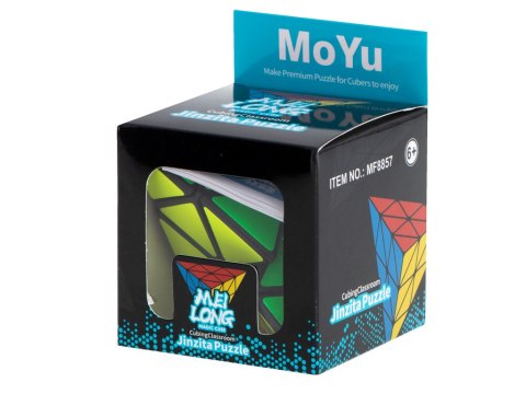 Gra logiczna Kostka łamigłówka 3x3 Black MoYu Gra logiczna Kostka łamigłówka 3x3 Black MoYu