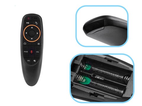 Pilot do telewizora laptopa G10 Smart TV Box z mikrofonem X9 USB nowoczesny Pilot do telewizora laptopa G10 Smart TV Box z mikrofonem X9 USB nowoczesny