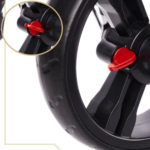 Rowerek trójkołowy Trike Fix Lite rower spacerówka 3w1 obracany 360 wolne koło granatowy Rowerek trójkołowy Trike Fix Lite rower spacerówka 3w1 obracany 360 wolne koło granatowy