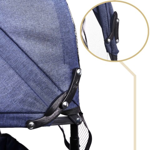 Rowerek trójkołowy Trike Fix Lite rower spacerówka 3w1 obracany 360 wolne koło granatowy Rowerek trójkołowy Trike Fix Lite rower spacerówka 3w1 obracany 360 wolne koło granatowy