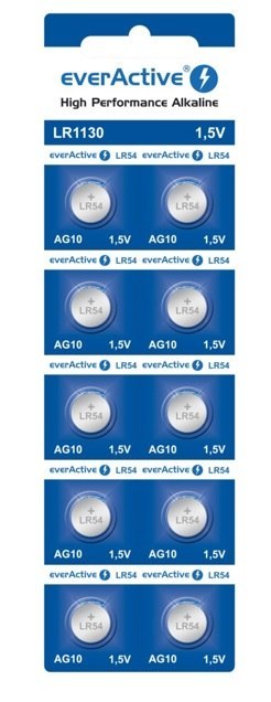 Bateria guzikowa everActive G10 AG10 cena za 10szt Bateria guzikowa everActive G10 AG10 cena za 10szt