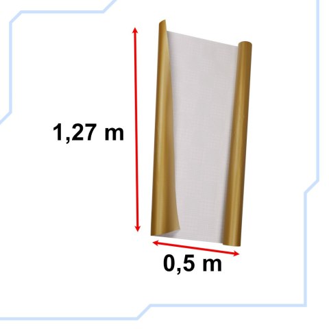 Folia rolka carbon 3D złota 1,27x28m Folia rolka carbon 3D złota 1,27x28m