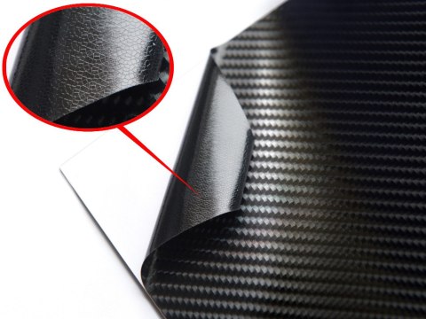 Folia rolka carbon 4D czarna 1,52x30m Folia rolka carbon 4D czarna 1,52x30m