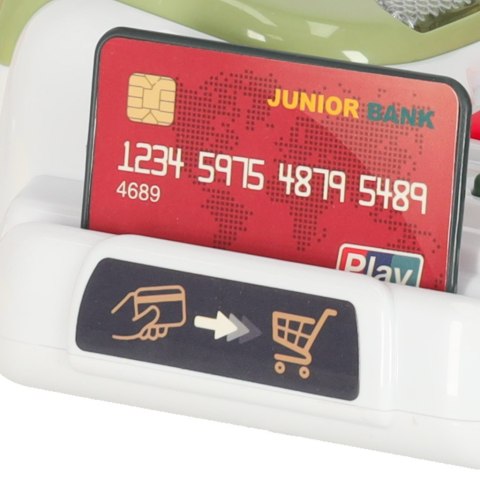 Kasa fiskalna dla dzieci supermarket sklep skaner kalkulator koszyk z akcesoriami 36 el. Kasa fiskalna dla dzieci supermarket sklep skaner kalkulator koszyk z akcesoriami 36 el.