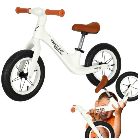 Rowerek biegowy Trike Fix Balance PRO biały lekki 3kg Rowerek biegowy Trike Fix Balance PRO biały lekki 3kg