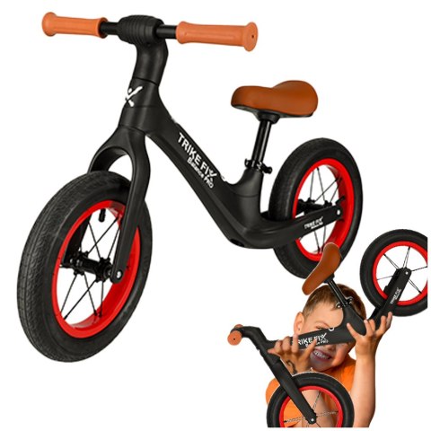Rowerek biegowy Trike Fix Balance PRO czarny lekki 3kg Rowerek biegowy Trike Fix Balance PRO czarny lekki 3kg