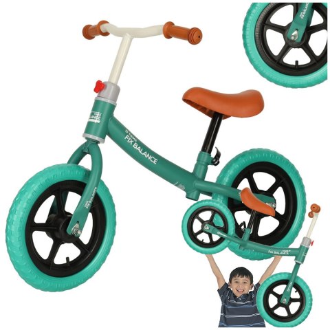 Rowerek biegowy Trike Fix Balance rower ultra lekki turkusowy Rowerek biegowy Trike Fix Balance rower ultra lekki turkusowy