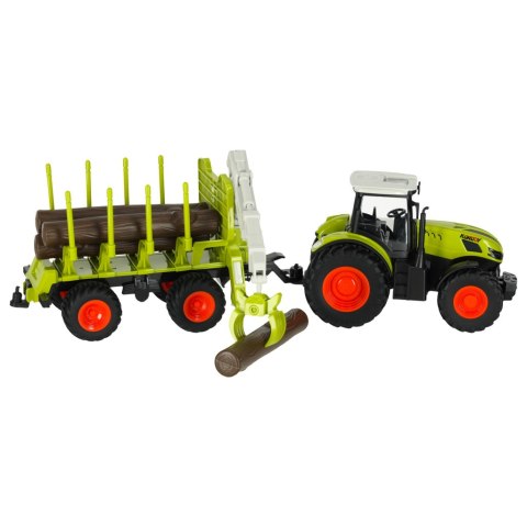 Traktor RC ciągnik rolniczy z podnośnikiem 2,4G 3,7V 500mAh Traktor RC ciągnik rolniczy z podnośnikiem 2,4G 3,7V 500mAh