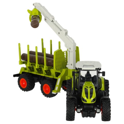 Traktor RC ciągnik rolniczy z podnośnikiem 2,4G 3,7V 500mAh Traktor RC ciągnik rolniczy z podnośnikiem 2,4G 3,7V 500mAh