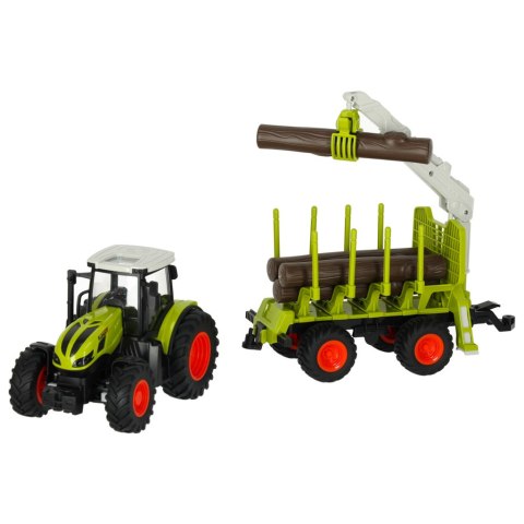 Traktor RC ciągnik rolniczy z podnośnikiem 2,4G 3,7V 500mAh Traktor RC ciągnik rolniczy z podnośnikiem 2,4G 3,7V 500mAh