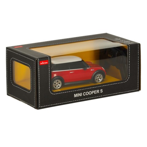 Samochód zdalnie sterowany Rastar 15000 MINI Cooper S 1:24 czerwony