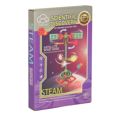 Zestaw naukowy przyrodniczy model 3D drewniany wiatrowskaz Zestaw naukowy przyrodniczy model 3D drewniany wiatrowskaz