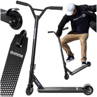 Hulajnoga wyczynowa STIV triki koła 100mm wzmocniona czarna GIMME