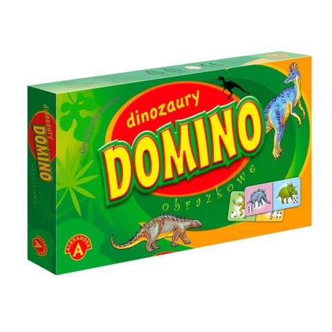 ALEXANDER Domino- dinozaury gra edukacyjna 4+ ALEXANDER Domino- dinozaury gra edukacyjna 4+