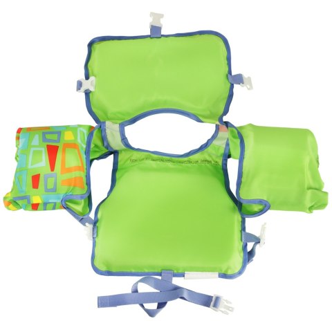 Kamizelka dmuchana BESTWAY 32174 kapok z rękawkami 3-6lat 19-30kg zielona