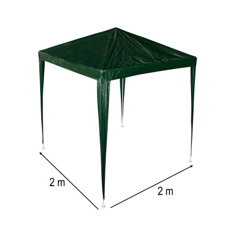 Pawilon ogrodowy namiot imprezowy handlowy altana zielony 2 x 2 m Pawilon ogrodowy namiot imprezowy handlowy altana zielony 2 x 2 m