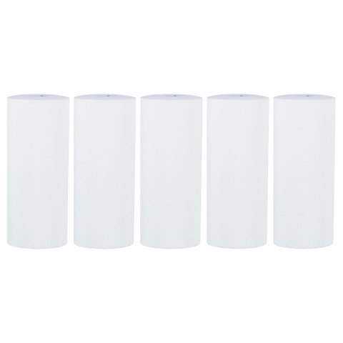 Rolki papier wkład termiczny do mini drukarki 57mm x 4,5m 5 sztuk Rolki papier wkład termiczny do mini drukarki 57mm x 4,5m 5 sztuk