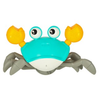 Krab pełzający interaktywny z dźwiękiem zielony