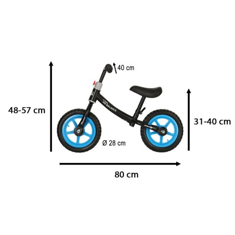 Rowerek biegowy Trike Fix Balance rower ultra lekki czarny Rowerek biegowy Trike Fix Balance rower ultra lekki czarny