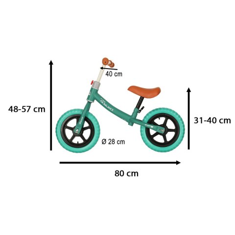 Rowerek biegowy Trike Fix Balance rower ultra lekki turkusowy Rowerek biegowy Trike Fix Balance rower ultra lekki turkusowy