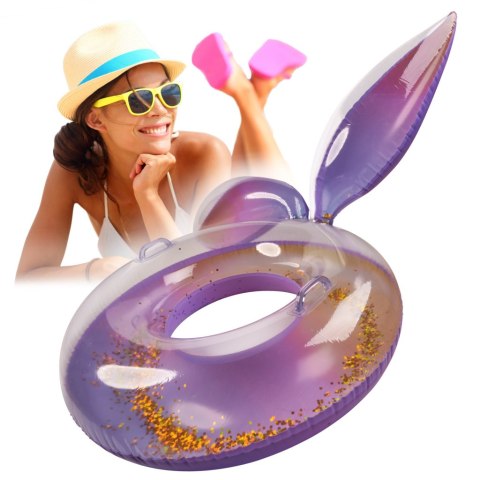 Kółko do pływania koło dmuchane syrena z brokatem galaxy 94 cm XXL max 60kg Kółko do pływania koło dmuchane syrena z brokatem galaxy 94 cm XXL max 60kg