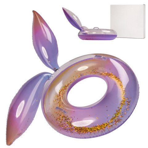 Kółko do pływania koło dmuchane syrena z brokatem galaxy 94 cm XXL max 60kg Kółko do pływania koło dmuchane syrena z brokatem galaxy 94 cm XXL max 60kg